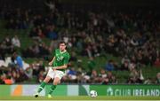 10 September 2019; Kevin Long of Republic of Ireland during the 3 International Friendly match between Republic of Ireland and Bulgaria at Aviva Stadium, Dublin. Photo by Eóin Noonan/Sportsfile