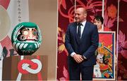 13 September 2019; Captain Rory Best during the Ireland Rugby World Cup 2019 Welcome Ceremony at Mihama Bunka Hall Hall in Chiba Prefecture, Japan. Photo by Brendan Moran/Sportsfile