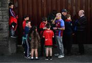 13 September 2019; Supporters wait to enter United Park prior to the SSE Airtricity League First Division match between Drogheda United and Shelbourne at United Park in Drogheda, Louth.  Photo by Stephen McCarthy/Sportsfile
