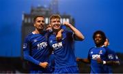 13 September 2019; Rory Feely of Waterford United celebrates with team-mate Zack Elbouzedi after scoring his side's first goal of the game during the SSE Airtricity League Premier Division match between Bohemians and Waterford at Dalymount Park in Dublin.  Photo by Eóin Noonan/Sportsfile