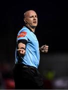 13 September 2019; Referee Rob Rogers during the SSE Airtricity League First Division match between Drogheda United and Shelbourne at United Park in Drogheda, Louth.  Photo by Stephen McCarthy/Sportsfile