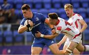14 September 2019; Dan Sheehan of Leinster A is tackled by Bruce Houston of Ulster A on his way to scoring a try during the Celtic Cup match between Leinster A and Ulster A at Energia Park in Donnybrook, Dublin. Photo by Ramsey Cardy/Sportsfile