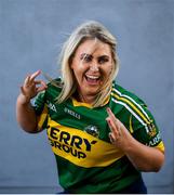 14 September 2019; Kerry supporter Shauna Fitzgerald from Kilmoyley, Co Kerry prior to the GAA Football All-Ireland Senior Championship Final Replay match between Dublin and Kerry at Croke Park in Dublin. Photo by David Fitzgerald/Sportsfile