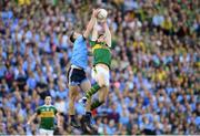 14 September 2019; Brian Fenton of Dublin in action against David Moran of Kerry during the GAA Football All-Ireland Senior Championship Final Replay match between Dublin and Kerry at Croke Park in Dublin. Photo by Ramsey Cardy/Sportsfile