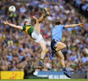 14 September 2019; Paul Geaney of Kerry in action against David Byrne of Dublin during the GAA Football All-Ireland Senior Championship Final Replay match between Dublin and Kerry at Croke Park in Dublin. Photo by Ramsey Cardy/Sportsfile