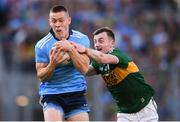14 September 2019; Con O'Callaghan of Dublin in action against Tom O'Sullivan of Kerry during the GAA Football All-Ireland Senior Championship Final Replay between Dublin and Kerry at Croke Park in Dublin. Photo by Stephen McCarthy/Sportsfile