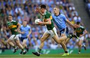 14 September 2019; Jack Barry of Kerry in action against Paul Mannion of Dublin during the GAA Football All-Ireland Senior Championship Final Replay match between Dublin and Kerry at Croke Park in Dublin. Photo by Ramsey Cardy/Sportsfile