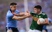 14 September 2019; Paul Geaney of Kerry in action against David Byrne of Dublin during the GAA Football All-Ireland Senior Championship Final Replay match between Dublin and Kerry at Croke Park in Dublin. Photo by Ramsey Cardy/Sportsfile