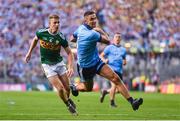 14 September 2019; James McCarthy of Dublin in action against Gavin Crowley of Kerry during the GAA Football All-Ireland Senior Championship Final Replay match between Dublin and Kerry at Croke Park in Dublin. Photo by Sam Barnes/Sportsfile
