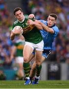 14 September 2019; David Moran of Kerry is tackled by Brian Fenton of Dublin during the GAA Football All-Ireland Senior Championship Final Replay between Dublin and Kerry at Croke Park in Dublin. Photo by Stephen McCarthy/Sportsfile