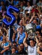 14 September 2019; Dublin captain Stephen Cluxton lifts The Sam Maguire Cup following the GAA Football All-Ireland Senior Championship Final Replay match between Dublin and Kerry at Croke Park in Dublin. Photo by Sam Barnes/Sportsfile