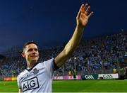 14 September 2019; Dublin captain Stephen Cluxton waves to the crowd after the GAA Football All-Ireland Senior Championship Final Replay between Dublin and Kerry at Croke Park in Dublin. Photo by Piaras Ó Mídheach/Sportsfile