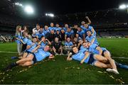 14 September 2019; Dublin players celebrate following the GAA Football All-Ireland Senior Championship Final Replay between Dublin and Kerry at Croke Park in Dublin. Photo by Stephen McCarthy/Sportsfile