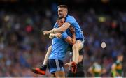 14 September 2019; Paddy Small, right, and James McCarthy of Dublin following the GAA Football All-Ireland Senior Championship Final Replay match between Dublin and Kerry at Croke Park in Dublin. Photo by Eóin Noonan/Sportsfile
