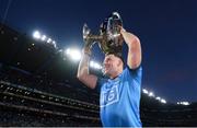 14 September 2019; Philly McMahon of Dublin celebrates with the Sam Maguire cup following the GAA Football All-Ireland Senior Championship Final Replay between Dublin and Kerry at Croke Park in Dublin. Photo by Stephen McCarthy/Sportsfile