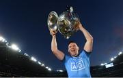 14 September 2019; Philip McMahon of Dublin with the Sam Maguire Cup following the GAA Football All-Ireland Senior Championship Final Replay match between Dublin and Kerry at Croke Park in Dublin. Photo by Ramsey Cardy/Sportsfile