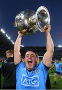 14 September 2019; Brian Howard of Dublin celebrates with the Sam Maguire cup following the GAA Football All-Ireland Senior Championship Final Replay between Dublin and Kerry at Croke Park in Dublin. Photo by Stephen McCarthy/Sportsfile