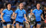 14 September 2019; Brian Fenton, left, and Ciarán Kilkenny of Dublin celebrate with the cup following the GAA Football All-Ireland Senior Championship Final Replay match between Dublin and Kerry at Croke Park in Dublin. Photo by Eóin Noonan/Sportsfile