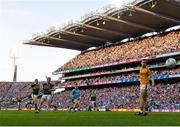 14 September 2019; Eoin Murchan of Dublin shoots to score his side's first goal during the GAA Football All-Ireland Senior Championship Final Replay match between Dublin and Kerry at Croke Park in Dublin. Photo by Sam Barnes/Sportsfile