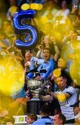 14 September 2019; Stephen Cluxton of Dublin with the Sam Maguire Cup following the GAA Football All-Ireland Senior Championship Final Replay match between Dublin and Kerry at Croke Park in Dublin. Photo by Sam Barnes/Sportsfile