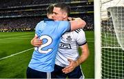14 September 2019; Philip McMahon of Dublin and captain Stephen Cluxton celebrate at the final whistle of the GAA Football All-Ireland Senior Championship Final Replay match between Dublin and Kerry at Croke Park in Dublin. Photo by Ray McManus/Sportsfile