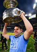 14 September 2019; Kevin McManamon of Dublin celebrates with the Sam Maguire Cup after the GAA Football All-Ireland Senior Championship Final Replay match between Dublin and Kerry at Croke Park in Dublin. Photo by Ray McManus/Sportsfile