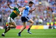 14 September 2019; Diarmuid Connolly of Dublin in action against Gavin White of Kerry during the GAA Football All-Ireland Senior Championship Final Replay between Dublin and Kerry at Croke Park in Dublin. Photo by Piaras Ó Mídheach/Sportsfile