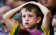 14 September 2019; A Kerry supporter looks on during the GAA Football All-Ireland Senior Championship Final Replay between Dublin and Kerry at Croke Park in Dublin. Photo by Piaras Ó Mídheach/Sportsfile