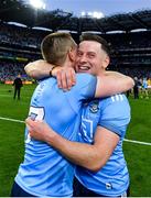 14 September 2019; Philip McMahon, right, and John Small of Dublin congratulate each other following the GAA Football All-Ireland Senior Championship Final Replay between Dublin and Kerry at Croke Park in Dublin. Photo by Seb Daly/Sportsfile