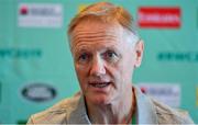 15 September 2019; Head coach Joe Schmidt during an Ireland Rugby Press Conference at the Hotel New Otani Makuhari in Chiba, Japan. Photo by Brendan Moran/Sportsfile