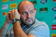 15 September 2019; Captain Rory Best during an Ireland Rugby Press Conference at the Hotel New Otani Makuhari in Chiba, Japan. Photo by Brendan Moran/Sportsfile