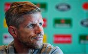 15 September 2019; Forwards coach Simon Easterby during an Ireland Rugby Press Conference at the Hotel New Otani Makuhari in Chiba, Japan. Photo by Brendan Moran/Sportsfile