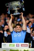 14 September 2019; Eric Lowndes of Dublin lifts the Sam Maguire Cup following the GAA Football All-Ireland Senior Championship Final Replay between Dublin and Kerry at Croke Park in Dublin. Photo by Seb Daly/Sportsfile