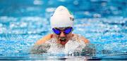 15 September 2019; Nicole Turner of Ireland competes in the heats of the Women's 100m Breaststroke SB6 during day seven of the World Para Swimming Championships 2019 at London Aquatic Centre in London, England. Photo by Tino Henschel/Sportsfile