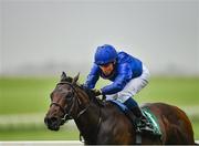 15 September 2019; Pinatubo, with William Buick up, on their way to winning the Goffs Vincent O'Brien National Stakes during Day Two of the Irish Champions Weekend at The Curragh Racecourse in Kildare. Photo by Seb Daly/Sportsfile