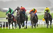 15 September 2019; Quizical, centre, with AP McCoy up, on their way to winning the Pat Smullen Champions Race For Cancer Trials Ireland during Day Two of the Irish Champions Weekend at The Curragh Racecourse in Kildare. Photo by Seb Daly/Sportsfile