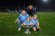 14 September 2019; Dublin's Darren Daly and family following the GAA Football All-Ireland Senior Championship Final Replay between Dublin and Kerry at Croke Park in Dublin. Photo by Stephen McCarthy/Sportsfile