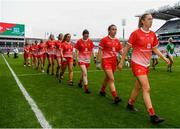 15 September 2019; Shannen McLaughlin of Louth during the TG4 All-Ireland Ladies Football Junior Championship Final match between Fermanagh and Louth at Croke Park in Dublin. Photo by Stephen McCarthy/Sportsfile