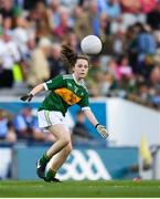 14 September 2019; Róisín Kelleher of Castlemagner, Cork, representing Kerry, during the INTO Cumann na mBunscol GAA Respect Exhibition Go Games at Dublin v Kerry - GAA Football All-Ireland Senior Championship Final Replay at Croke Park in Dublin. Photo by Eóin Noonan/Sportsfile
