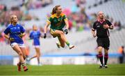 15 September 2019; Aoibhín Cleary of Meath watches her kick at the posts during the TG4 All-Ireland Ladies Football Intermediate Championship Final match between Meath and Tipperary at Croke Park in Dublin. Photo by Stephen McCarthy/Sportsfile