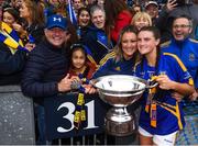 15 September 2019; Ava Fennessey of Tipperary following the TG4 All-Ireland Ladies Football Intermediate Championship Final match between Meath and Tipperary at Croke Park in Dublin. Photo by Stephen McCarthy/Sportsfile