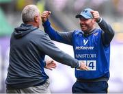 15 September 2019; Tipperary manager Shane Ronayne celebrates following the TG4 All-Ireland Ladies Football Intermediate Championship Final match between Meath and Tipperary at Croke Park in Dublin. Photo by Stephen McCarthy/Sportsfile