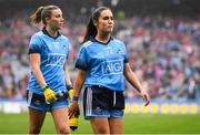 15 September 2019; Hannah O'Neill of Dublin during the TG4 All-Ireland Ladies Football Senior Championship Final match between Dublin and Galway at Croke Park in Dublin. Photo by Stephen McCarthy/Sportsfile