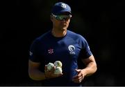 17 September 2019; Scotland head coach Shane Burger prior to the T20 International Tri Series match between Ireland and Scotland at Malahide Cricket Club in Dublin. Photo by Seb Daly/Sportsfile