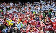 15 September 2019; Supporters during the TG4 All-Ireland Ladies Football Senior Championship Final match between Dublin and Galway at Croke Park in Dublin. Photo by Stephen McCarthy/Sportsfile