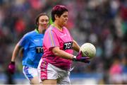 15 September 2019; Action from the Gaelic 4 Mothers & Other’s match featuring Galbally, Co Tyrone, and Murroe Boher, Co Limerick, during the TG4 All-Ireland Ladies Football Championship Final Day at Croke Park in Dublin. Photo by Stephen McCarthy/Sportsfile