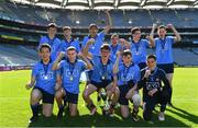 17 September 2019; The Dublin boys team celebrate with the cup after winning the M.Donnelly GAA Football for ALL Interprovincial Finals at Croke Park in Dublin. Photo by Sam Barnes/Sportsfile