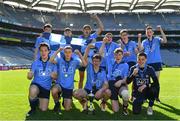 17 September 2019; The Dublin boys team celebrate with the cup after winning the M.Donnelly GAA Football for ALL Interprovincial Finals at Croke Park in Dublin. Photo by Sam Barnes/Sportsfile