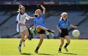 17 September 2019; Kate O'Brien of Dublin in action against Emma O'Brien of Connacht during the M.Donnelly GAA Football for ALL Interprovincial Finals at Croke Park in Dublin. Photo by Sam Barnes/Sportsfile