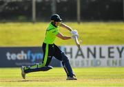 17 September 2019; Harry Tector of Ireland plays a shot during the T20 International Tri Series match between Ireland and Scotland at Malahide Cricket Club in Dublin. Photo by Seb Daly/Sportsfile